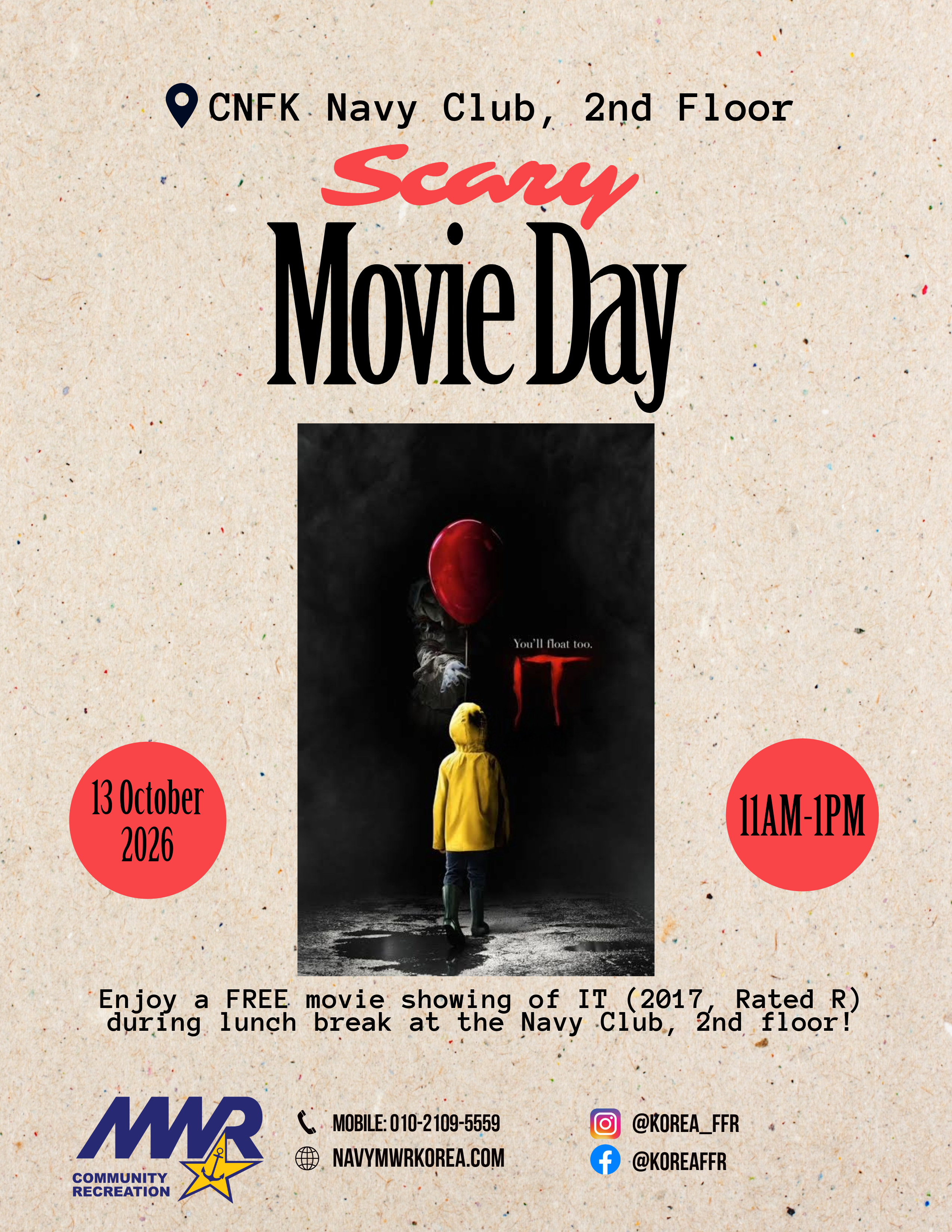 Scary Movie Day